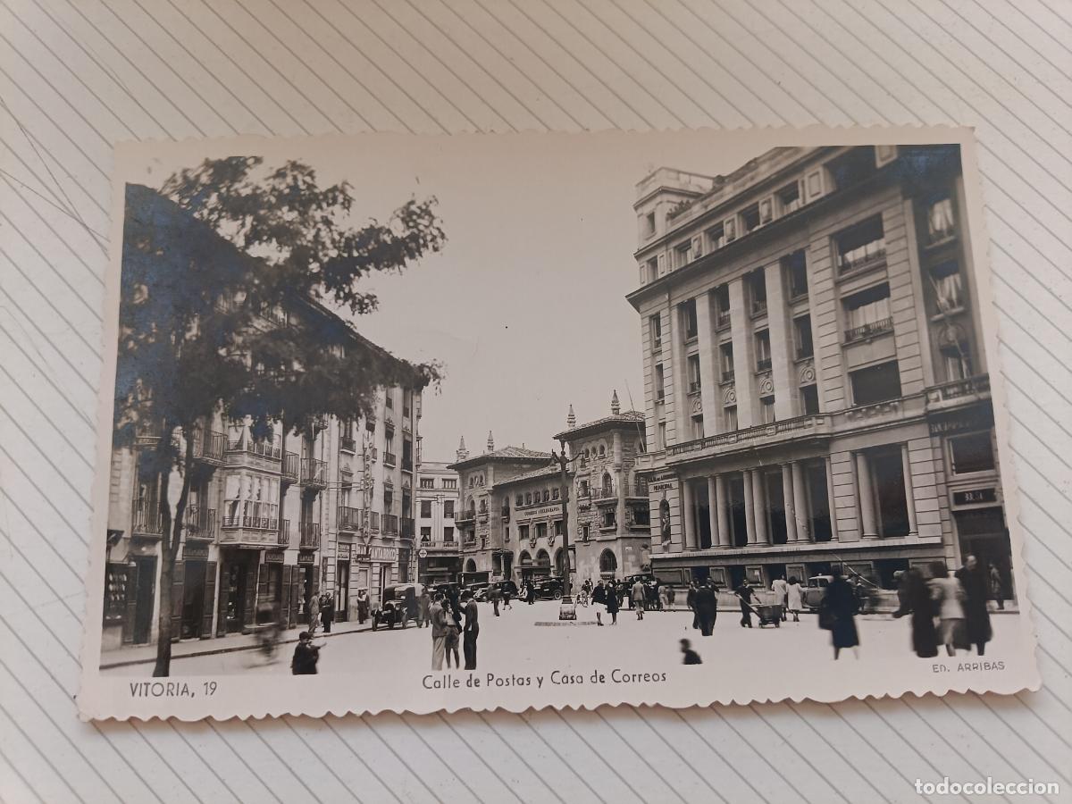 Postales: Vitoria, postal escrita