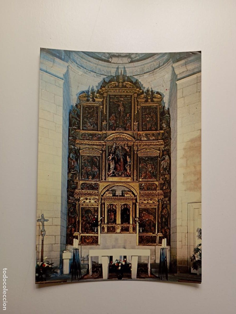 Postales: POSTAL DE OY&Oacute;N. &Aacute;LAVA. IGLESIA DE SANTA MAR&Iacute;A. TDKP29C