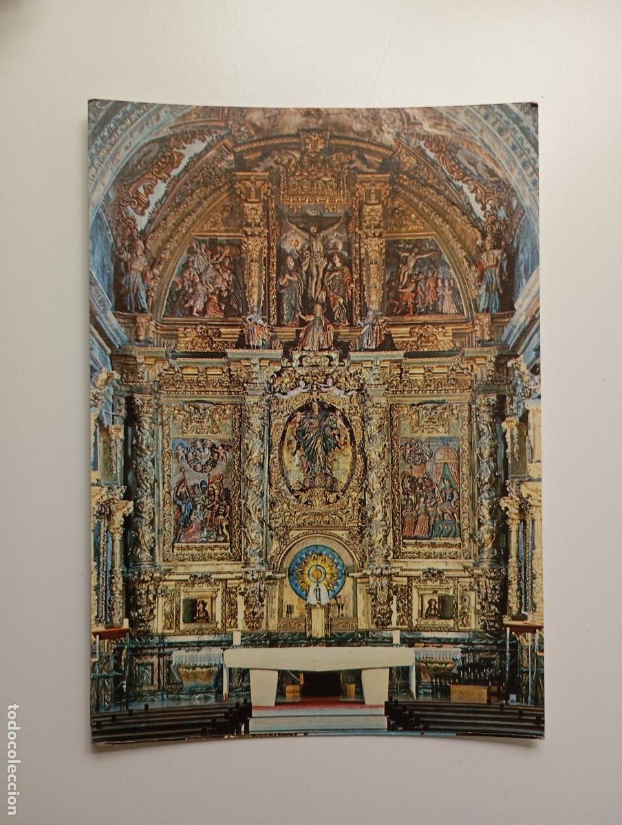 Postales: POSTAL DE MOREDA. &Aacute;LAVA. IGLESIA DE SANTA MAR&Iacute;A. RETABLO. TDKP29C