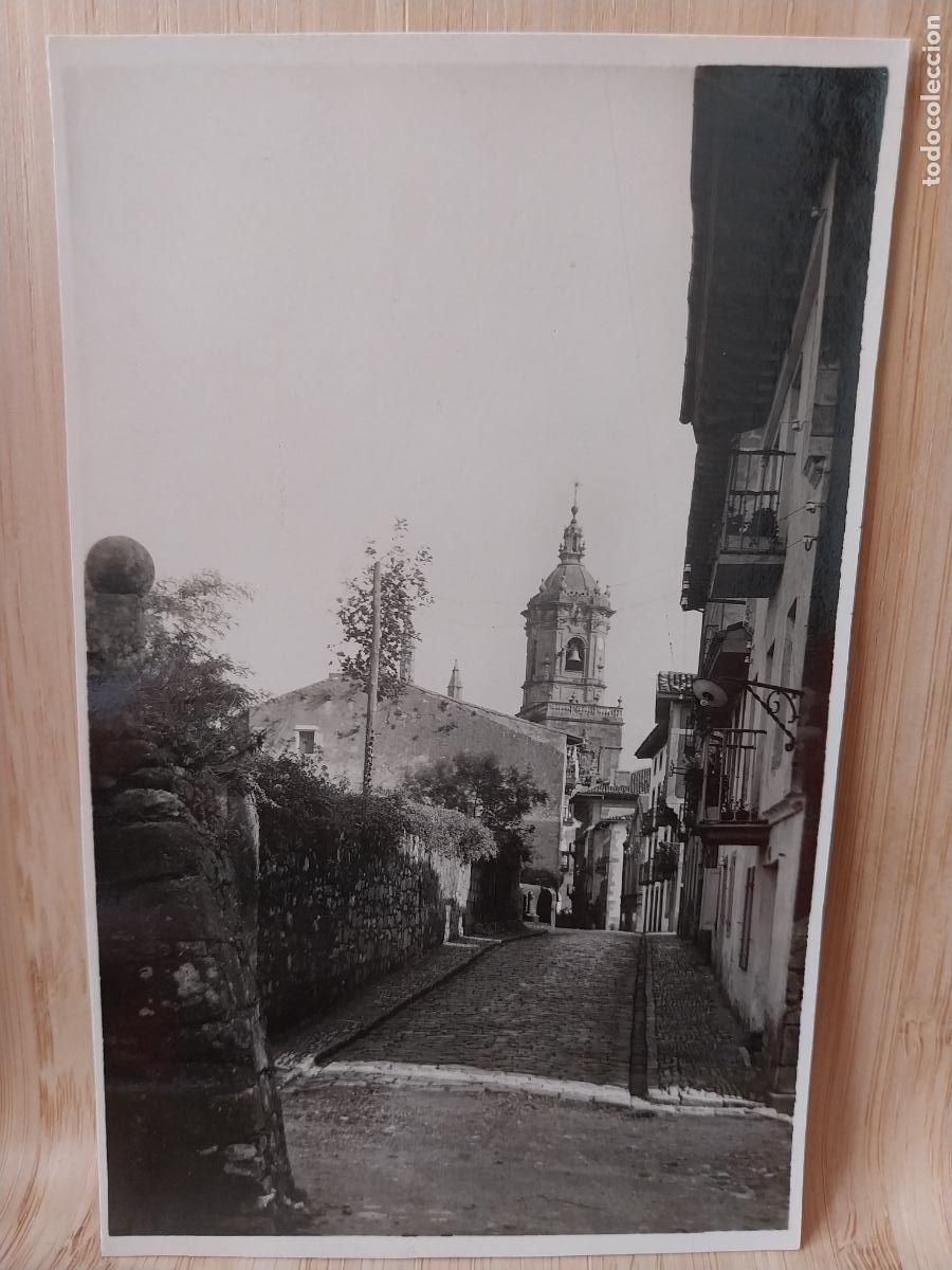 Postales: FUENTERRABIA CALLE DE LAS TIENDAS ED FOTO GALARZA 506 SC ORIGINAL