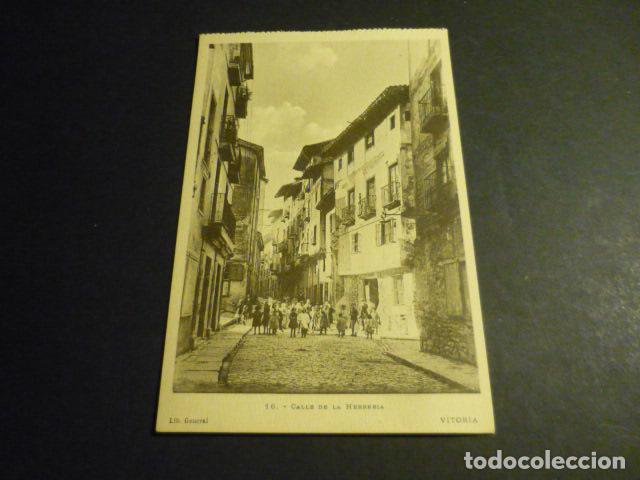 Postales: VITORIA CALLE DE LA HERRERIA
