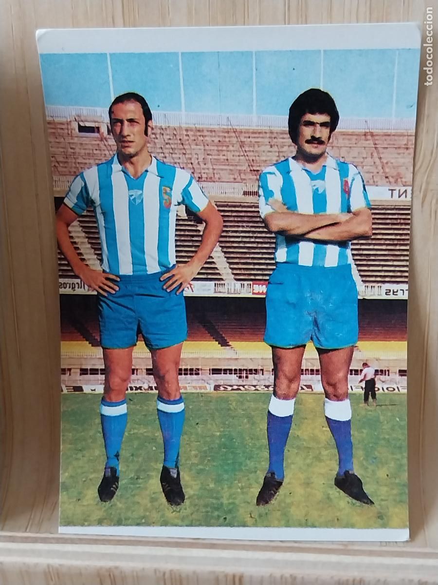Postales: MART&Iacute;NEZ - MACIAS MALAGA RUIROMER A&Ntilde;O 1975 75 76 CROMO 90 -*.*- SIN PEGAR NUNCA ROMERO