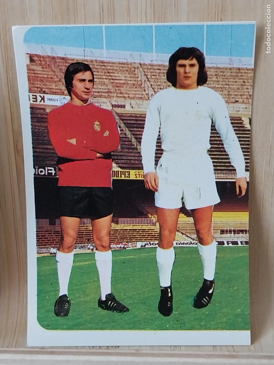 Postales: CAMACHO M ANGEL REAL MADRID RUIROMER A&Ntilde;O 1975 75 76 CROMO 105 -*...- SIN PEGAR NUNCA ROMERO