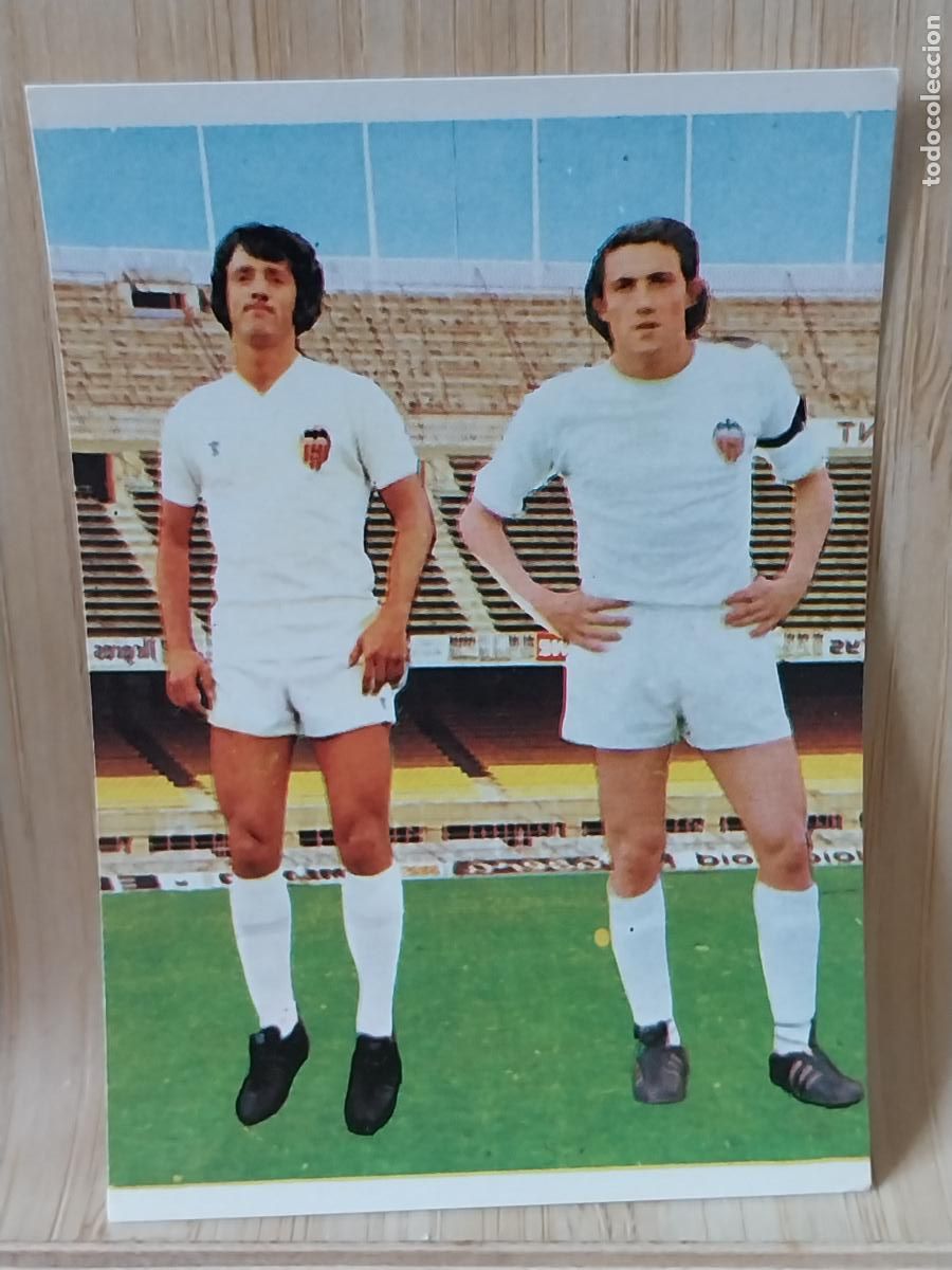 Postales: J MART&Iacute;NEZ SOL VALENCIA RUIROMER A&Ntilde;O 1975 75 76 CROMO 130 *..- SIN PEGAR NUNCA ROMERO