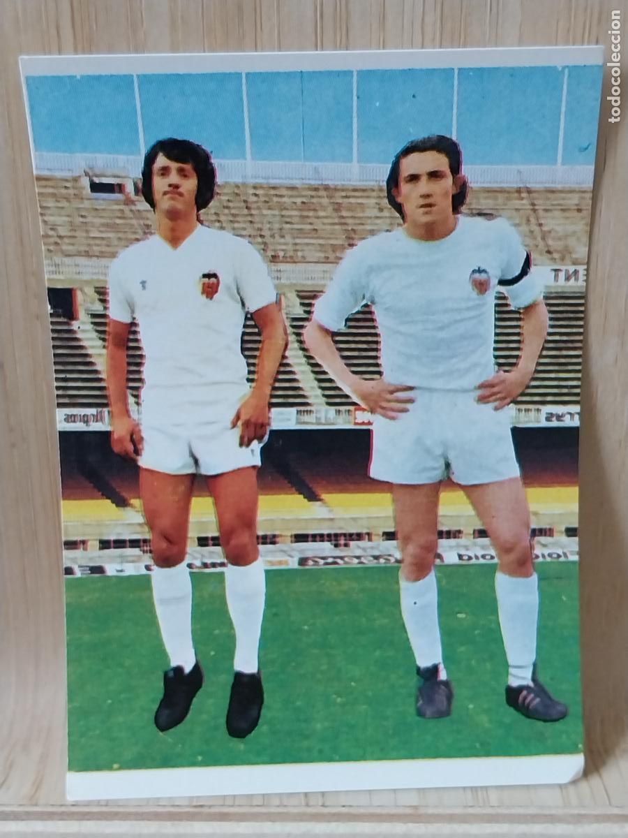 Postales: J MART&Iacute;NEZ SOL VALENCIA RUIROMER A&Ntilde;O 1975 75 76 CROMO 130 *.- SIN PEGAR NUNCA ROMERO