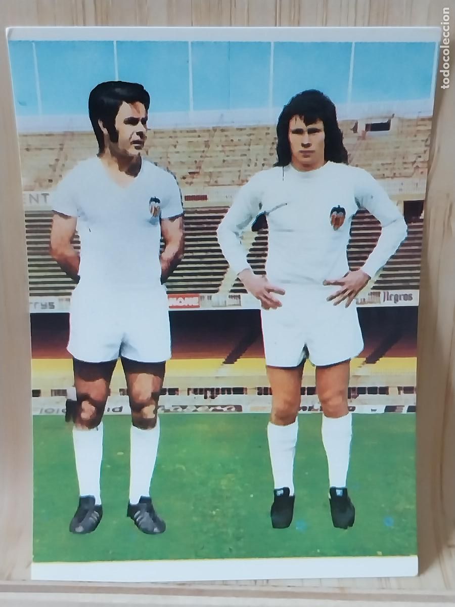 Postales: BARRERO ANTON VALENCIA RUIROMER A&Ntilde;O 1975 75 76 CROMO 135 *. SIN PEGAR NUNCA ROMERO