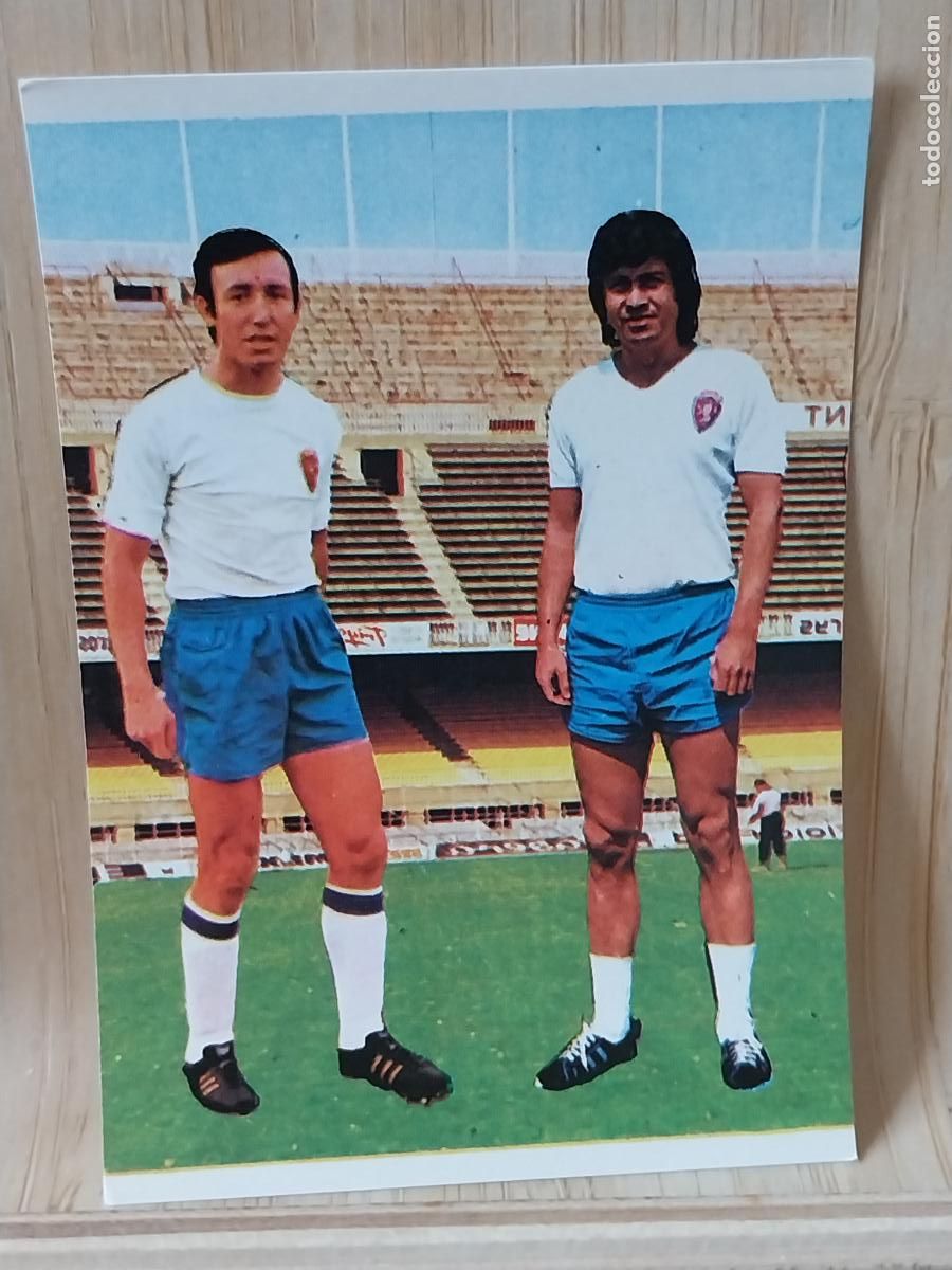 Postales: BLANCO M GONZ&Aacute;LEZ ZARAGOZA RUIROMER A&Ntilde;O 1975 75 76 CROMO 138 *. SIN PEGAR NUNCA ROMERO