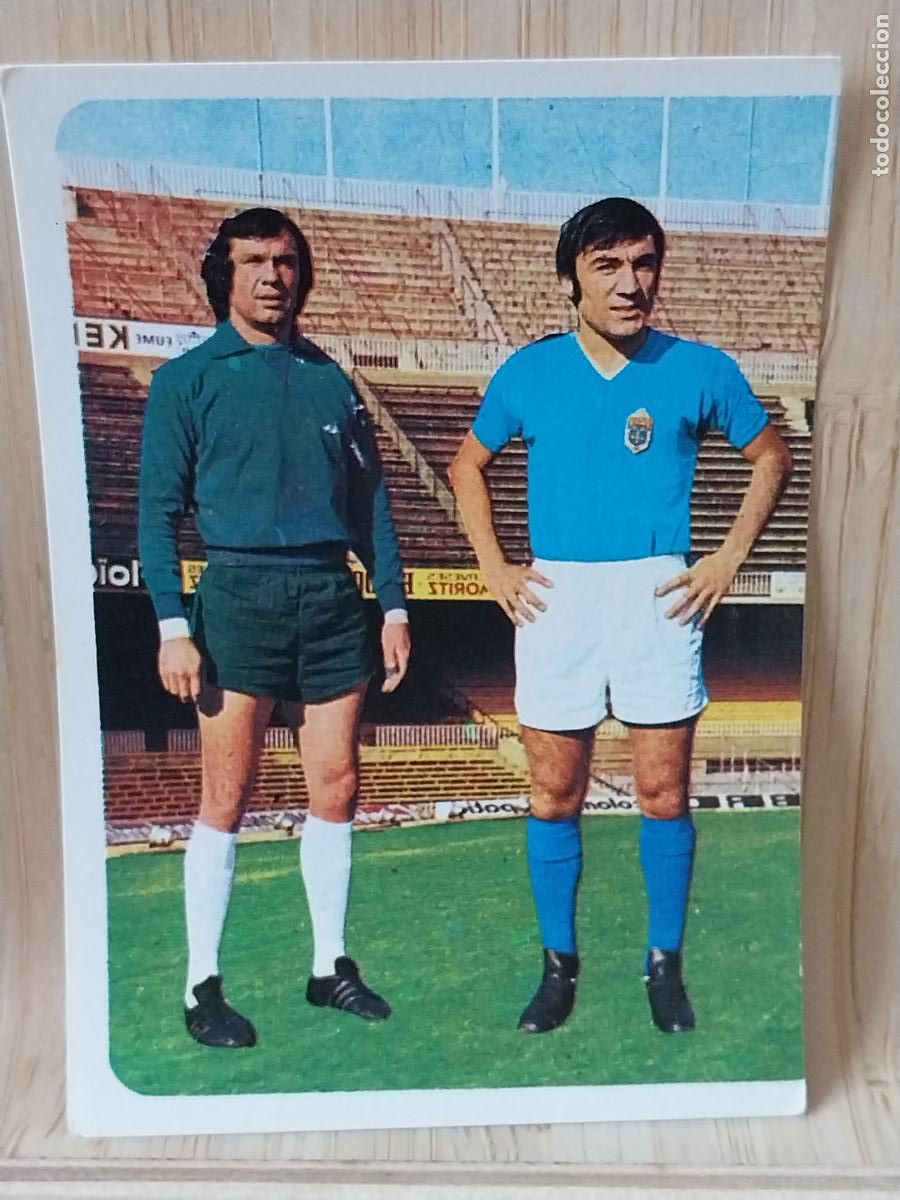 Postales: CARRETE DUJKOVIC OVIEDO RUIROMER A&Ntilde;O 1975 75 76 CROMO 169 *.** SIN PEGAR NUNCA ROMERO