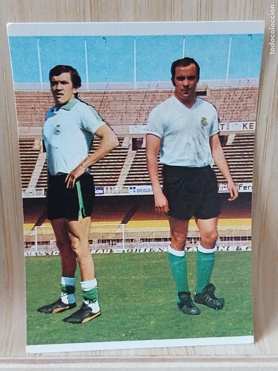 Postales: SANTI ZUBIRIA SANTANDER RUIROMER A&Ntilde;O 1975 75 76 CROMO 182 ..* SIN PEGAR NUNCA ROMERO