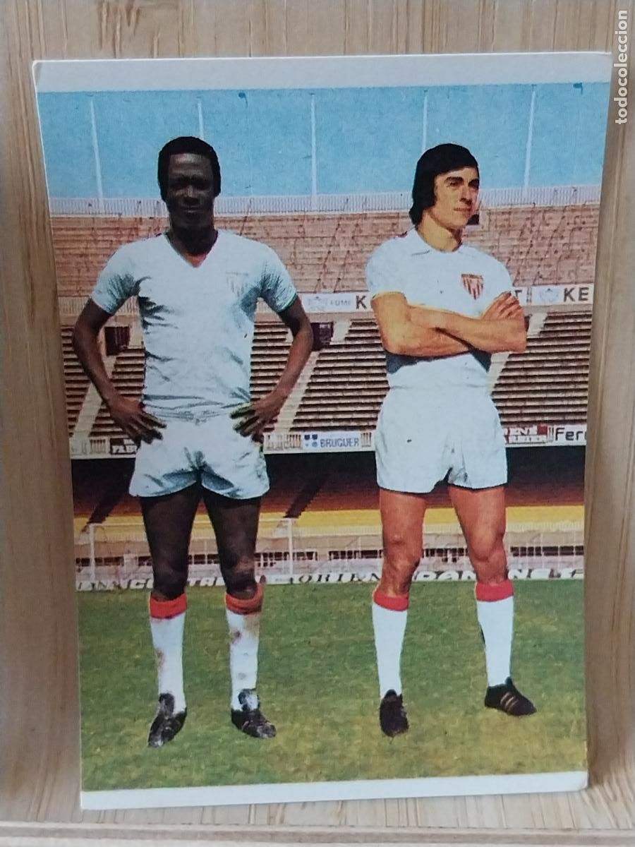 Postales: BIri JUANITO SEVILLA RUIROMER A&Ntilde;O 1975 75 76 CROMO 190 ..*.. SIN PEGAR NUNCA ROMERO