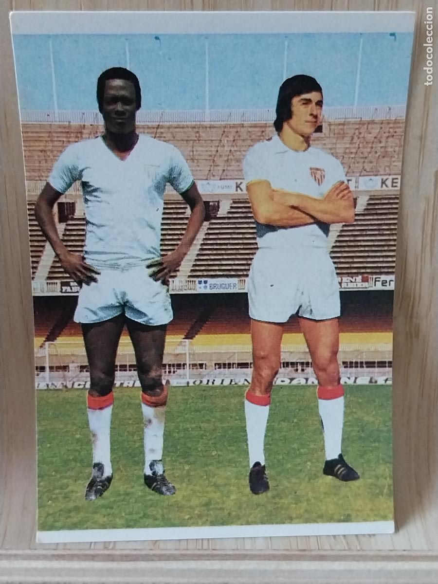 Postales: BIri JUANITO SEVILLA RUIROMER A&Ntilde;O 1975 75 76 CROMO 190 ..*. SIN PEGAR NUNCA ROMERO