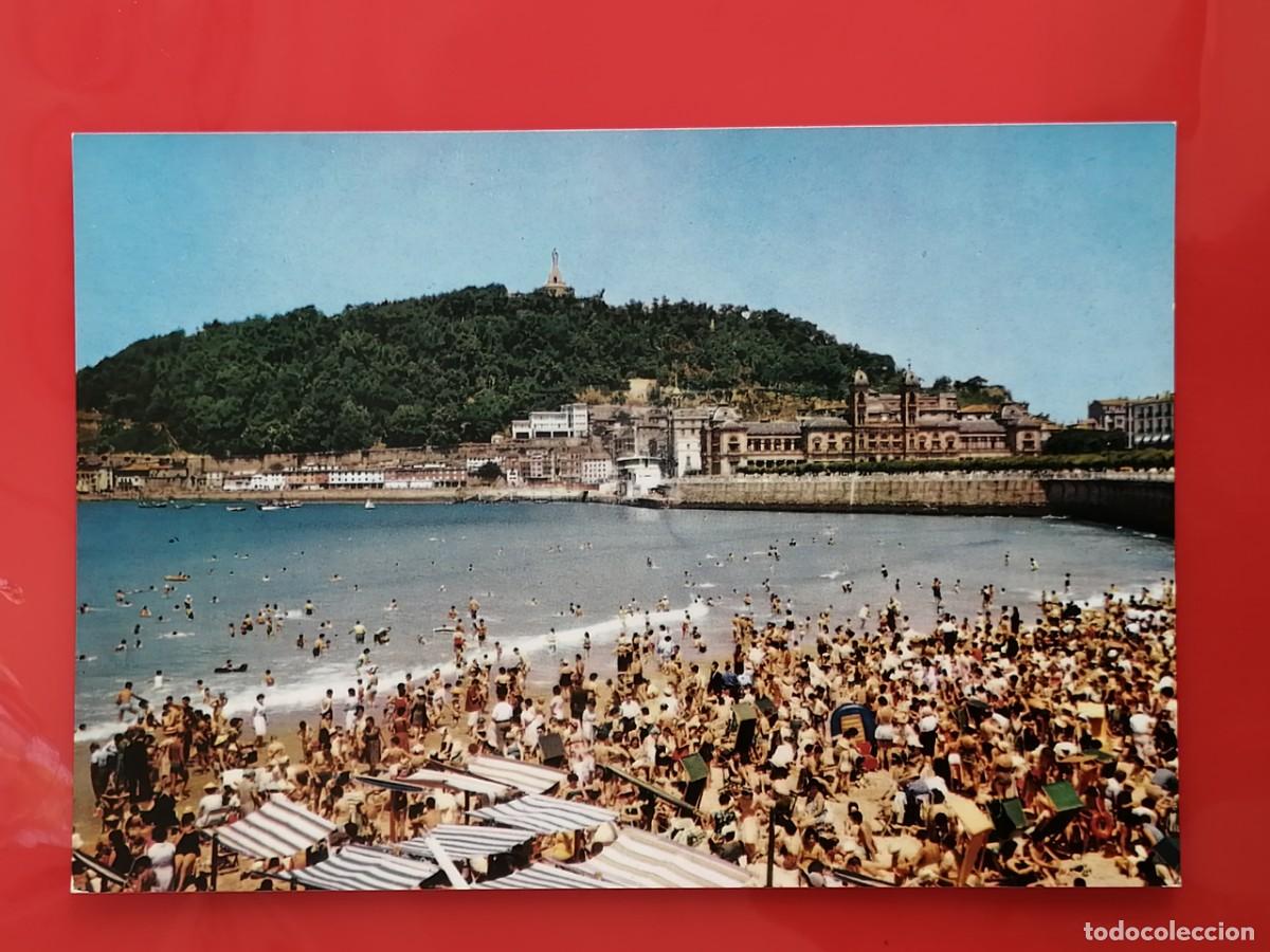Postales: POSTAL 18728 NUEVA-CYP ATLANTA SERIE II N&ordm; 9231 SAN SEBASTIAN GIPUZKOA AYUNTAMIENTO URGULL PLAYA