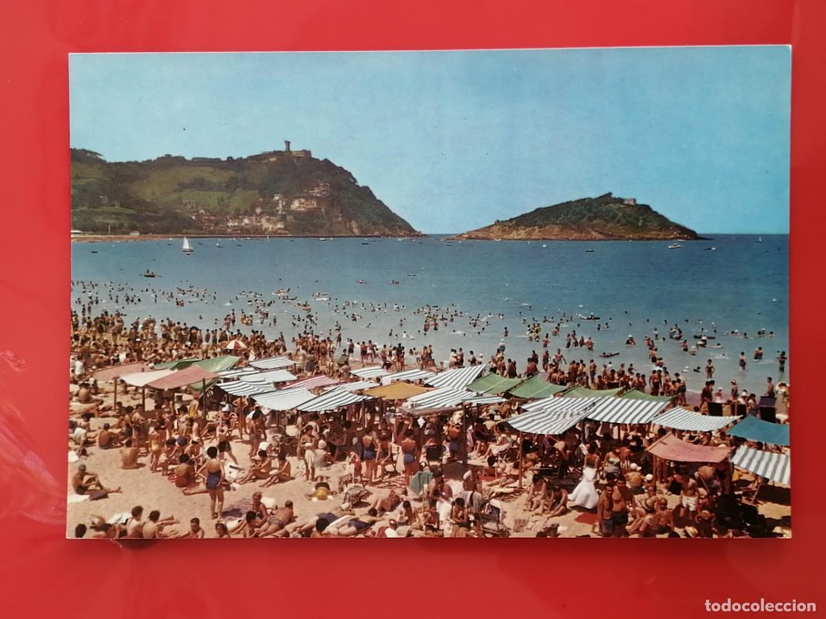Postales: POSTAL 18727 NUEVA-CYP ATLANTA SERIE II N&ordm; 9232 SAN SEBASTIAN GIPUZKOA IGUELDO ISANTA CLARA PLAYA