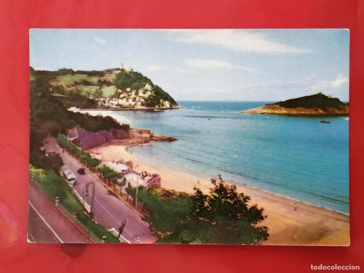 Postales: POSTAL 18695 NUEVA-ESPERON MANEN 5 SAN SEBASTIAN GIPUZKOA MIRACONCHA Y MONTE IGUELDO
