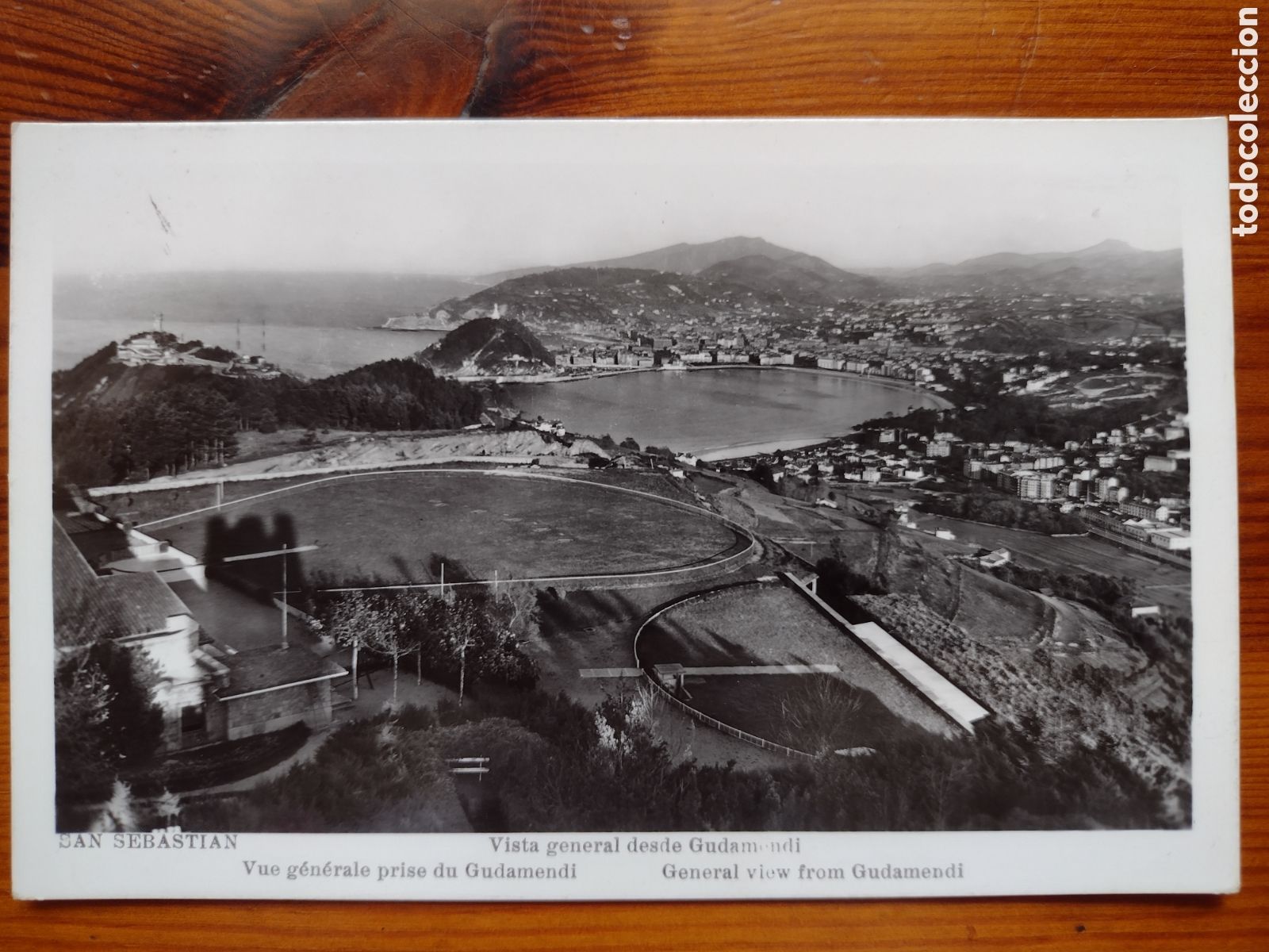Postales: Postal a&ntilde;os 50, San Sebasti&aacute;n, circulada, b/n