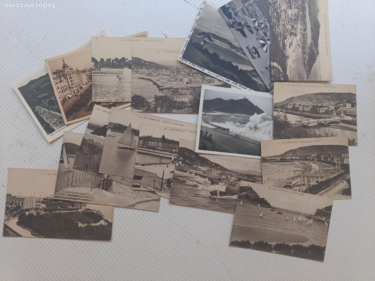 Postales: San Sebasti&aacute;n: 17 postales antiguas