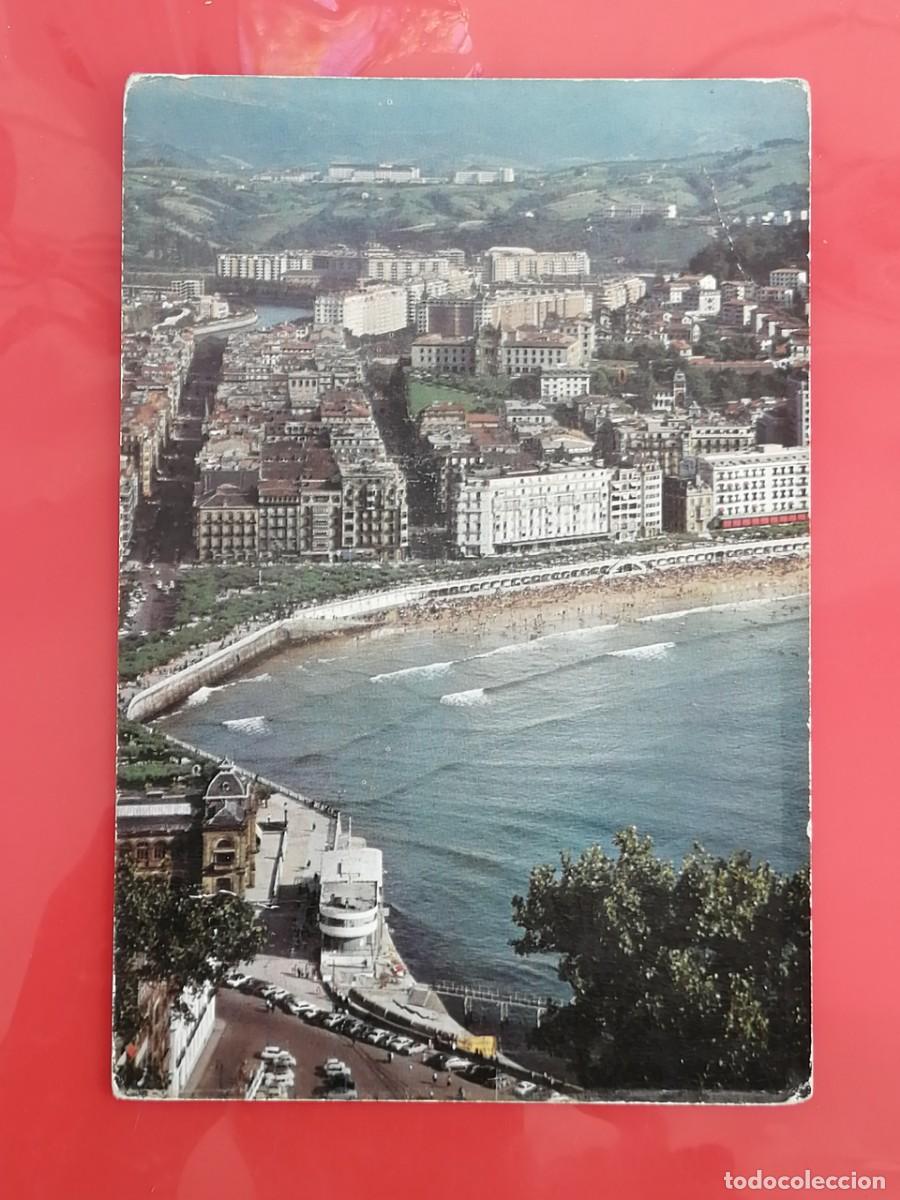 Postales: POSTAL 18688 MAT.1964-MANIPEL FOURNIER SAN SEBASTIAN GIPUZKOA VISTA PARCIAL