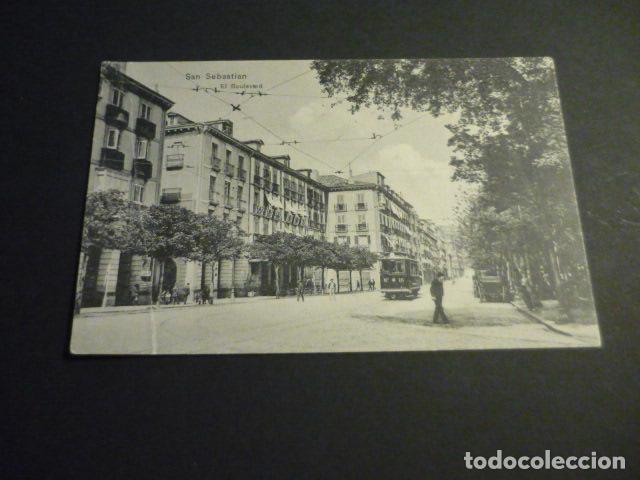 Postales: SAN SEBASTIAN EL BOULEVARD - Foto 1