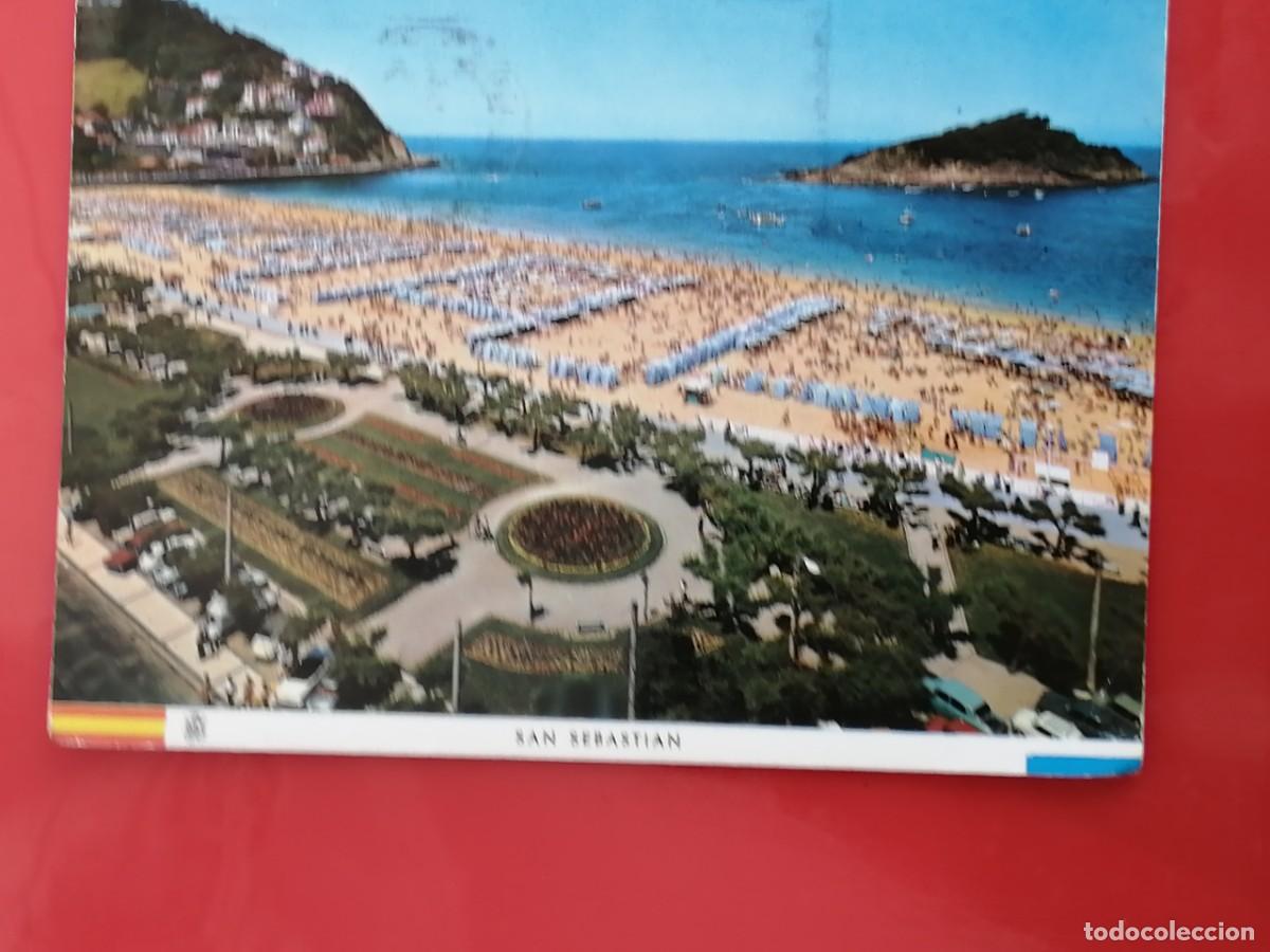 Postales: POSTAL 18669 MAT.1968-MANIPEL FOURNIER 50 SAN SEBASTIAN GIPUZKOA PLAYA ONDARRETA