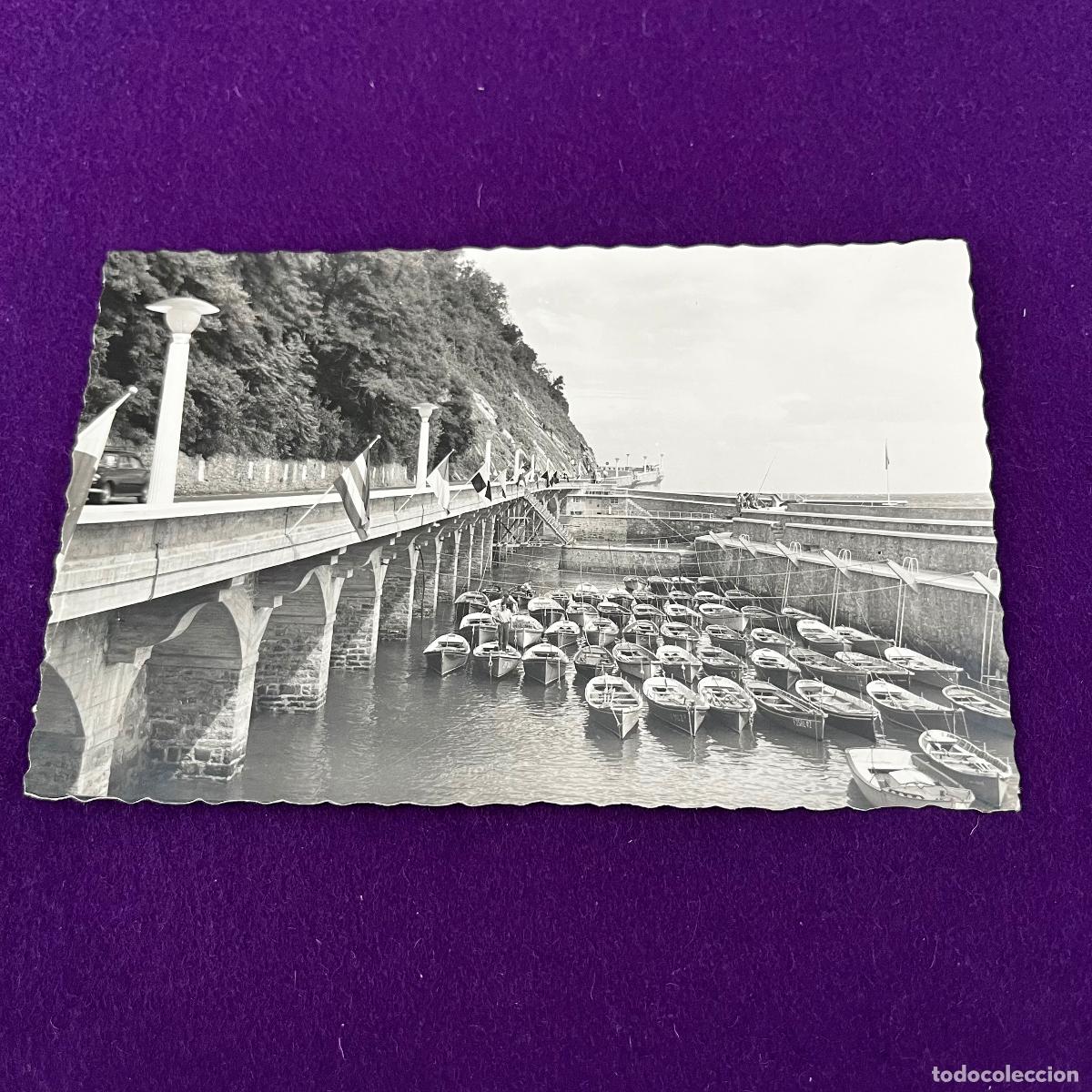 Postales: POSTAL DE ZARAUZ (GUIPUZCOA). EL PUERTO.