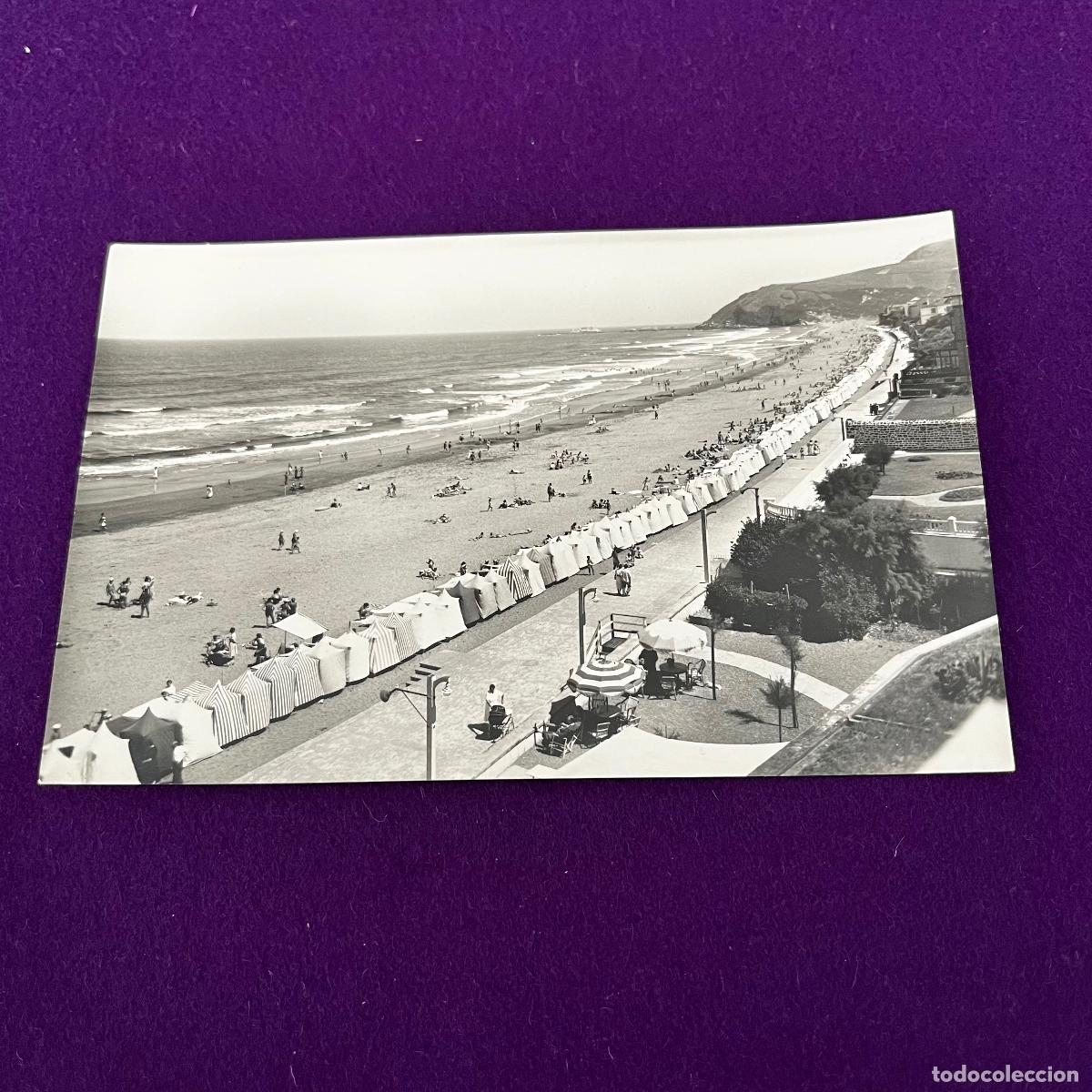 Postales: POSTAL DE ZARAUZ (GUIPUZCOA). LA PLAYA.
