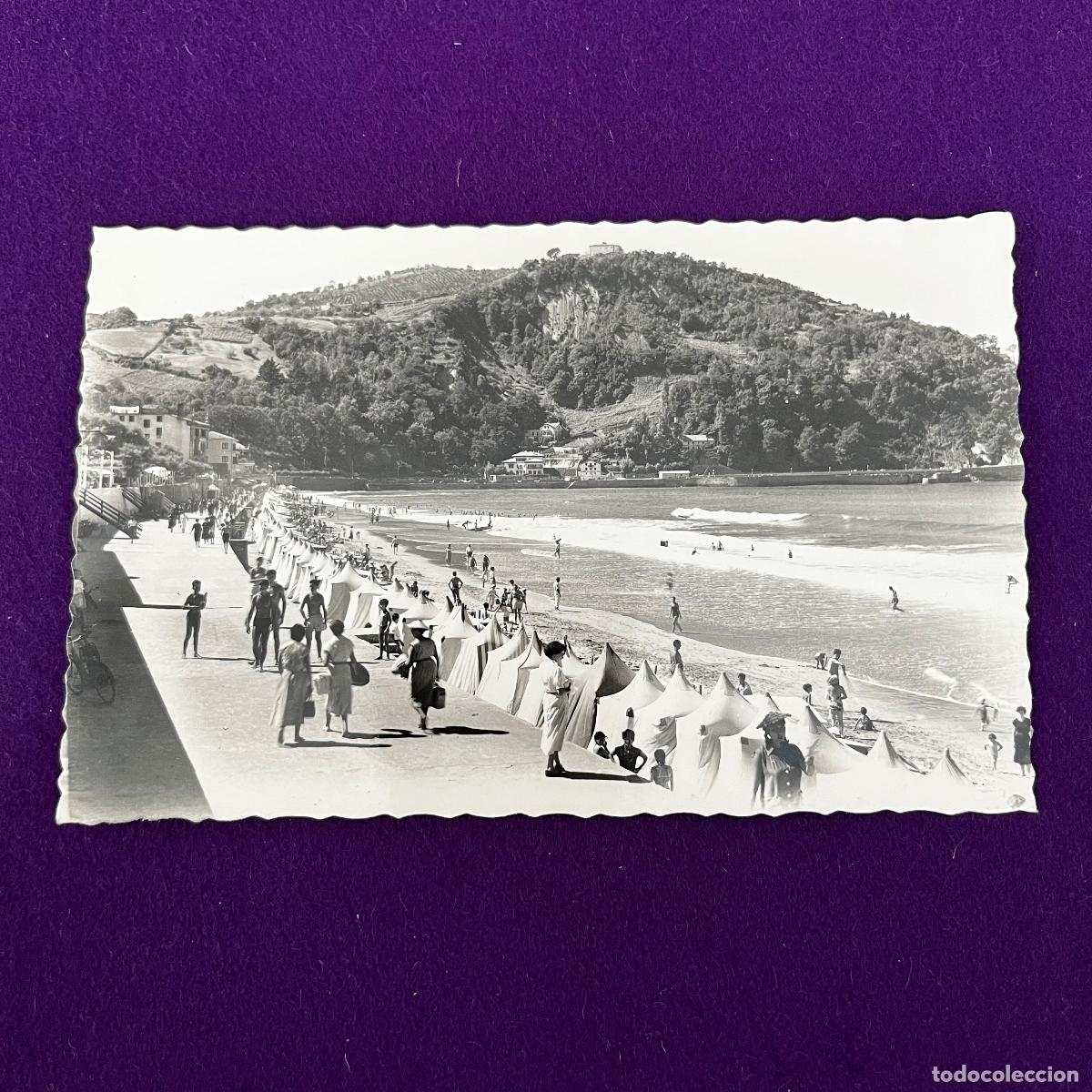Postales: POSTAL DE ZARAUZ (GUIPUZCOA). LA PLAYA.