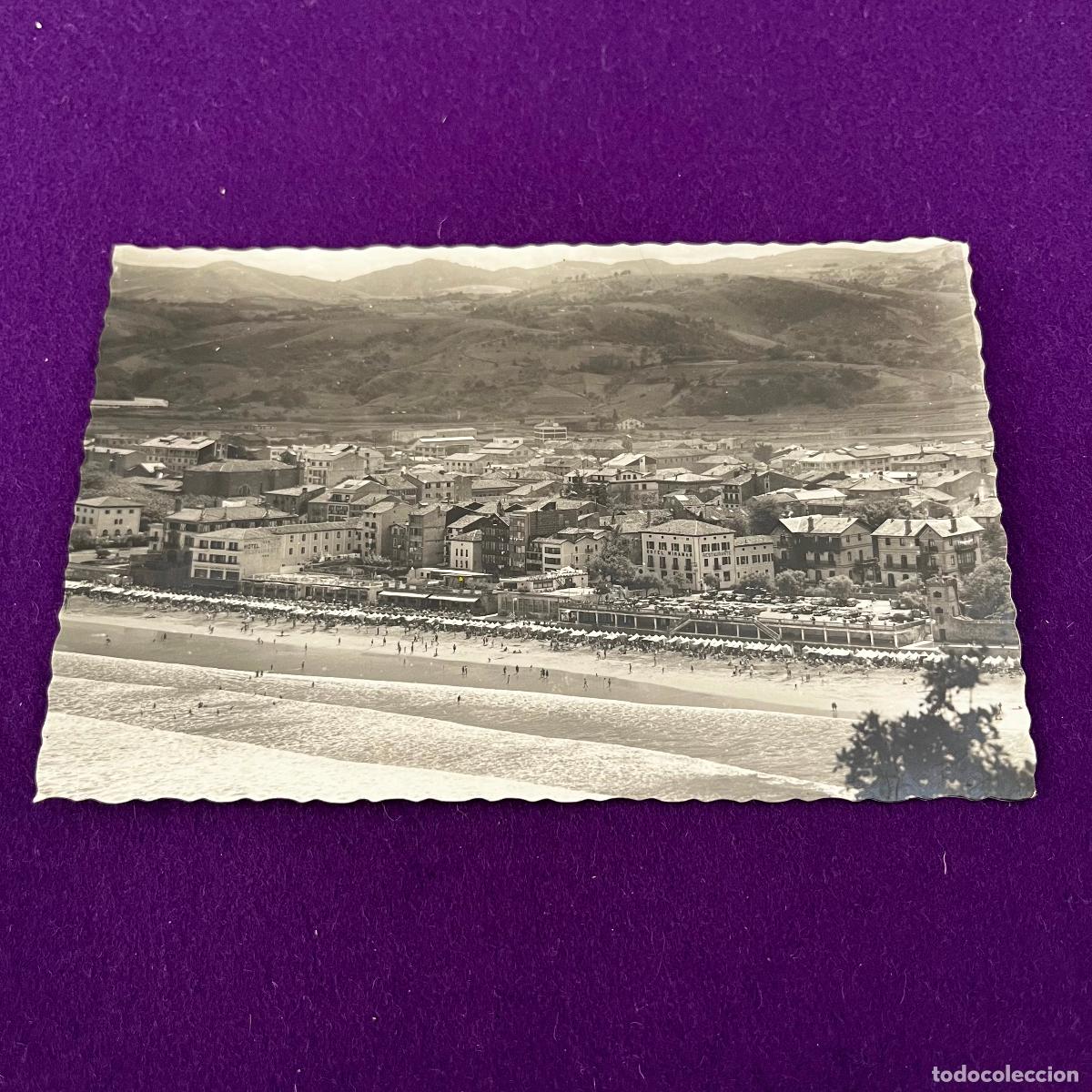 Postales: POSTAL DE ZARAUZ (GUIPUZCOA). PANORAMICA Y PLAYA.