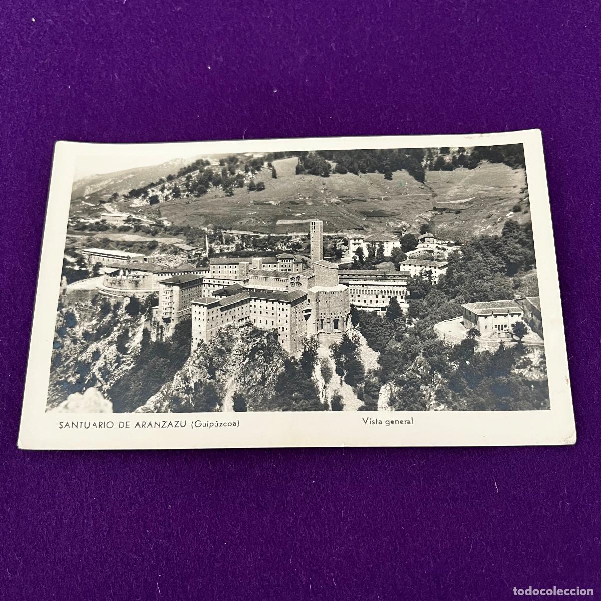 Postales: POSTAL DE SANTUARIO DE ARANZAZU (GUIPUZCOA). VISTA GENERAL.