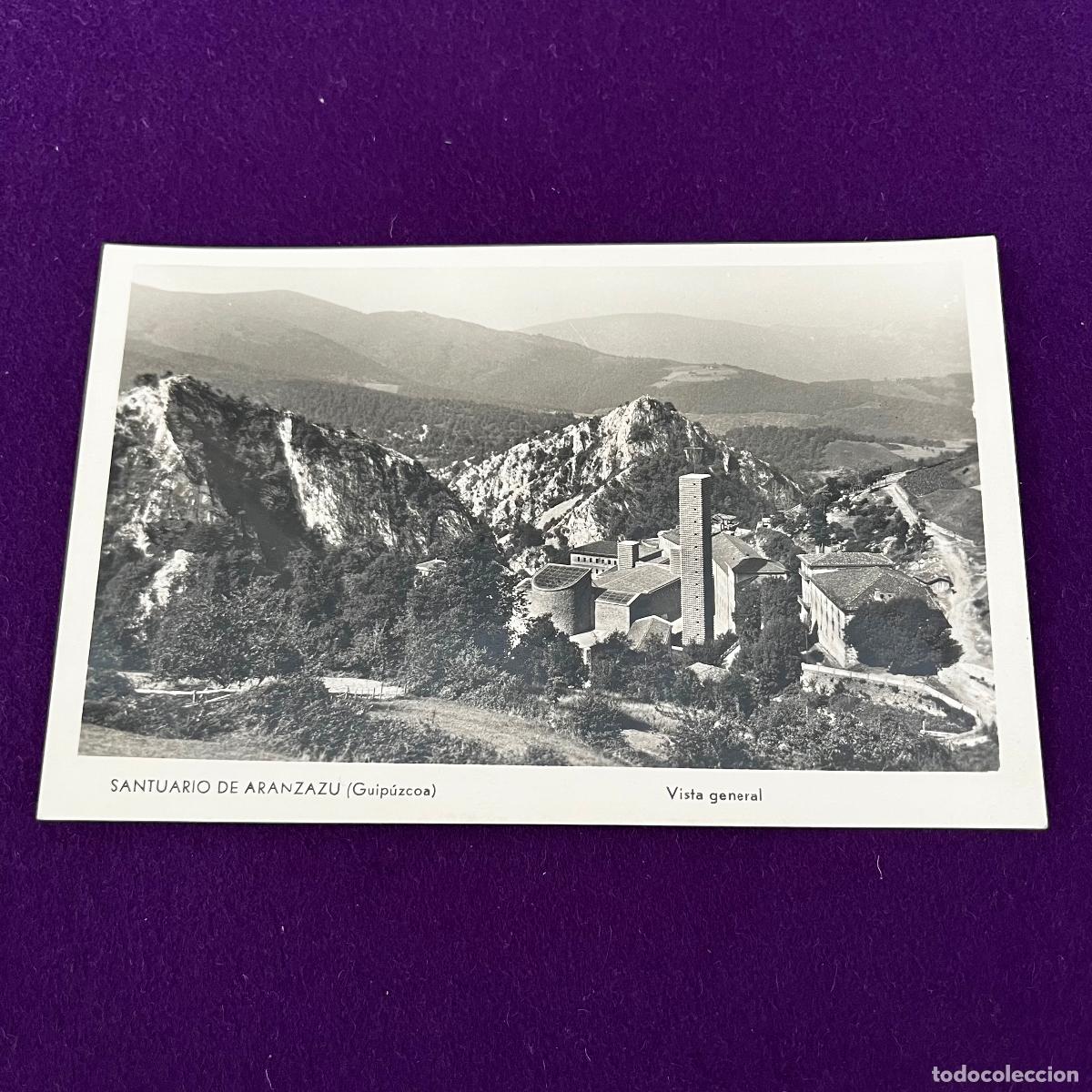 Postales: POSTAL DE SANTUARIO DE ARANZAZU (GUIPUZCOA). VISTA GENERAL.