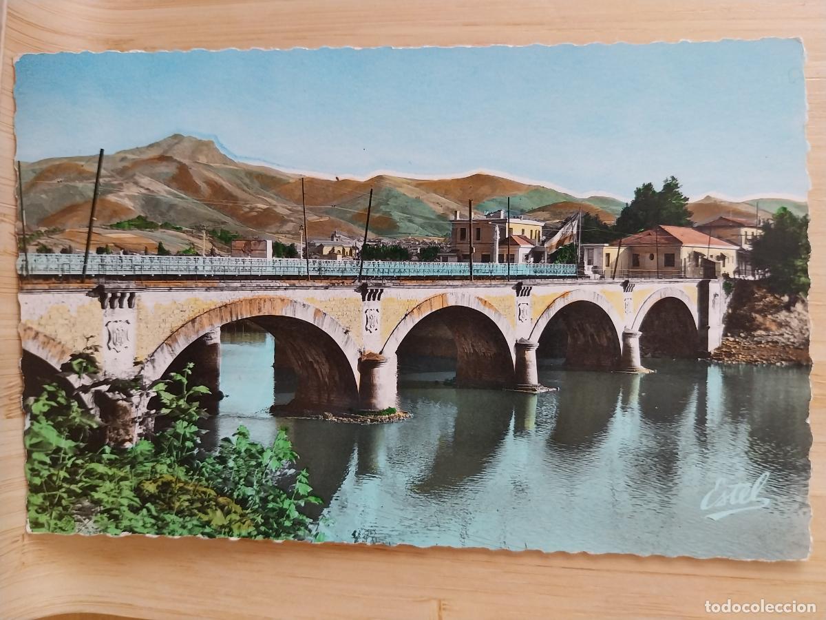 Postales: HENDAYA FRONTERA FRANCO ESPA&Ntilde;OLA ED ESTEL 3321 CIRCULADA A&Ntilde;O 1952 COLOREADA ANIMADA