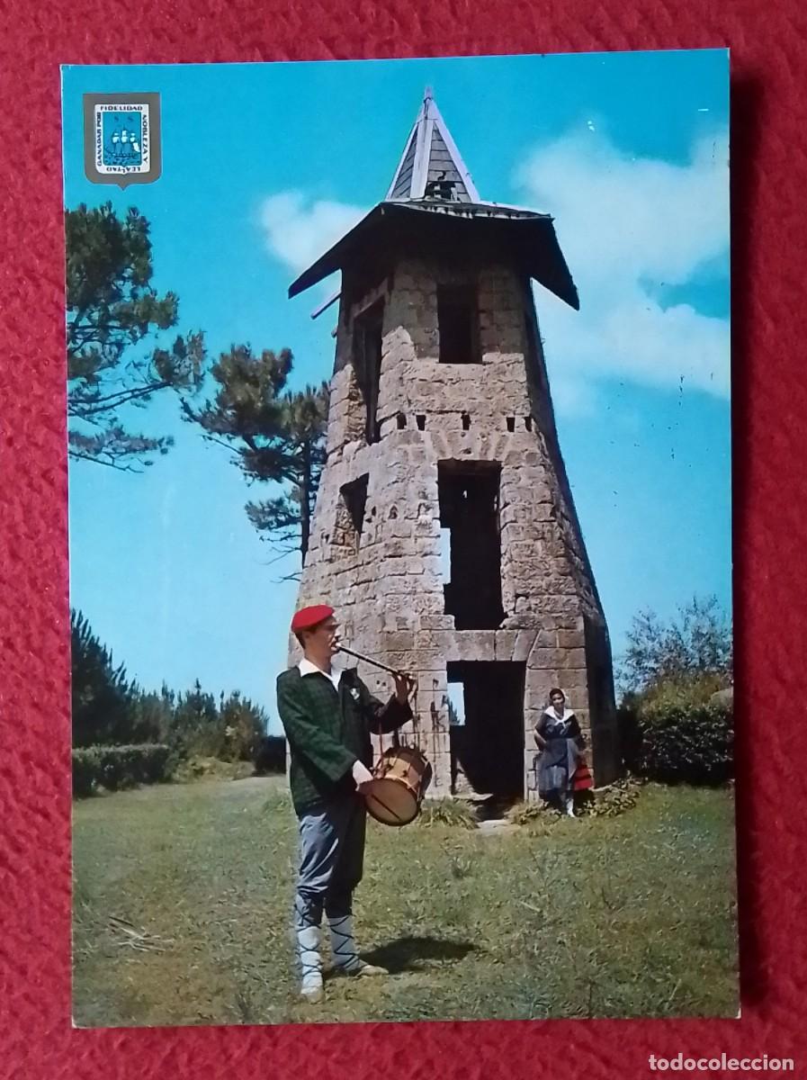 Postales: POSTAL CARTE POSTALE DE EUSKADI GUIP&Uacute;ZCOA SAN SEBASTI&Aacute;N DONOSTIA CHISTULARI MOLINO EN EL MONTE UL&Iacute;A.