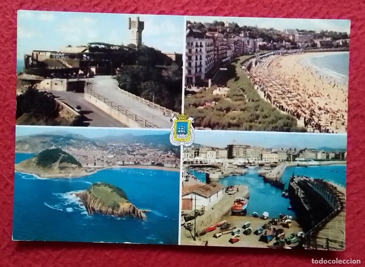 Postales: POSTAL CARTE POSTALE DE EUSKADI GUIP&Uacute;ZCOA SAN SEBASTI&Aacute;N DONOSTIA VISTAS VIEWS VUES..POST CARD...