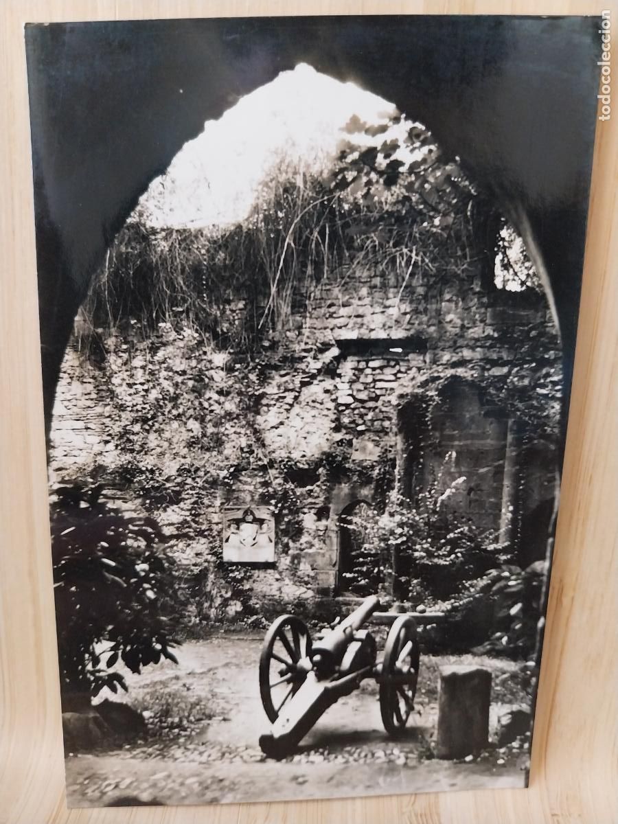 Postales: FUENTERRABIA CASTILLO DE CARLOS V ED HELIOTIPIA 105 SC ORIGINAL BN CA&Ntilde;ON
