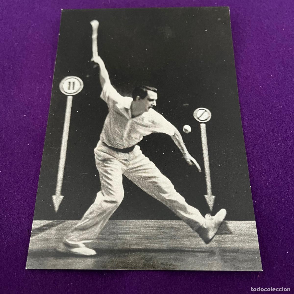 Postales: POSTAL DE DEPORTES VASCOS. N&ordm;9 PELOTA A PALA. EDITADA POR H. FOURNIER. VITORIA.