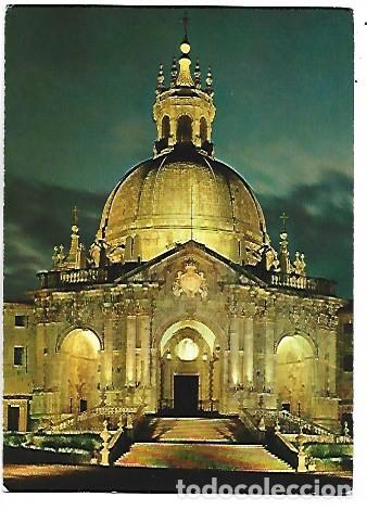 Postales: ENTRADA AL SANTUARIO, NOCTURNA.- SANTUARIO DE LOYOLA.- AZPEITIA