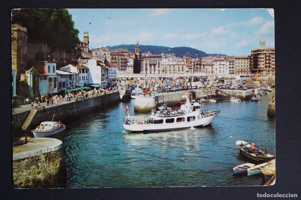 Postales: POSTAL DE SAN SEBASTIAN: EL PUERTO