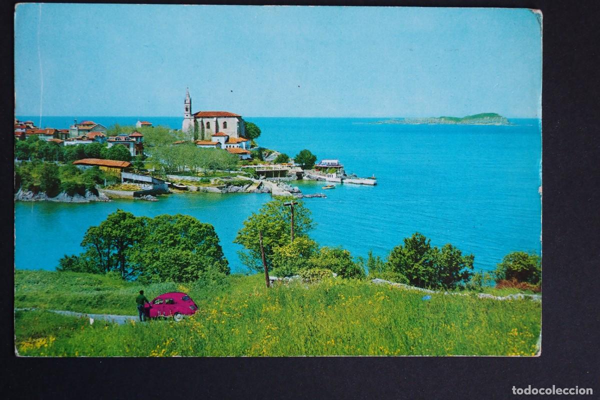 Postales: POSTAL DE MUNDACA (VIZCAYA) Y ISLA IZARO