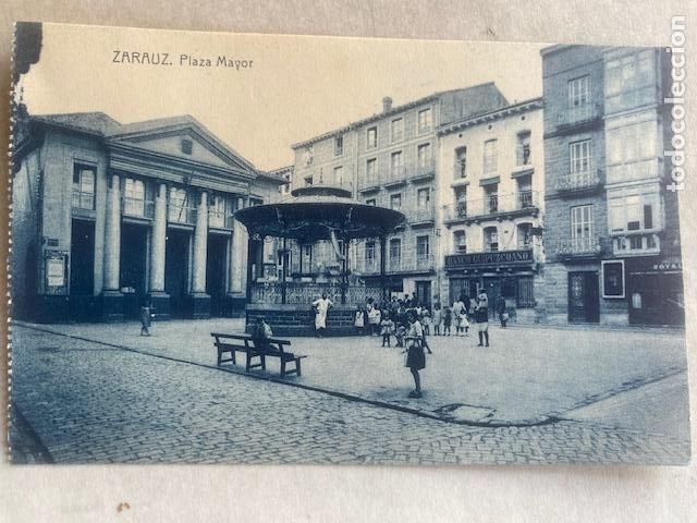 Postales: Zarauz. Plaza Mayor. Casa Latemendia. Postal sin circular