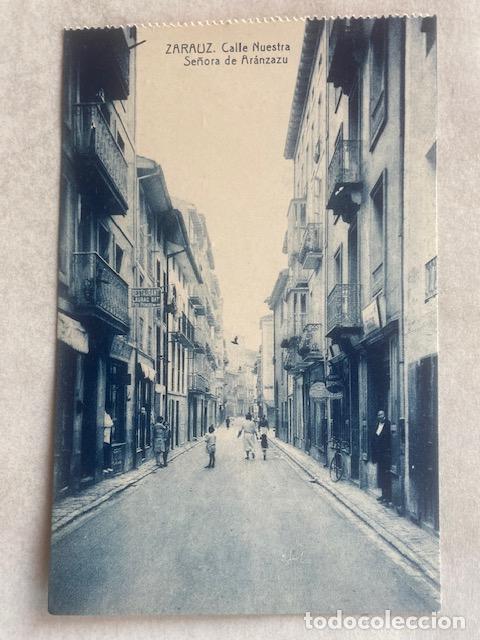 Postales: Zarauz. Calle Nuestra Se&ntilde;ora de Aranzazu. Casa Latemendia. Postal sin circular