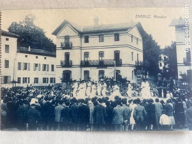 Postales: Zarauz. Mirador. Casa Latemendia. Postal sin circular