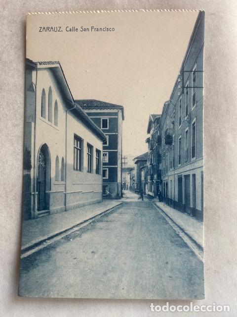 Postales: Zarauz. Calle San Francisco. Casa Latemendia. Postal sin circular