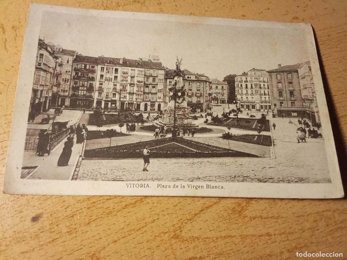Postales: Vitoria.Plaza de la Virgen Blanca.