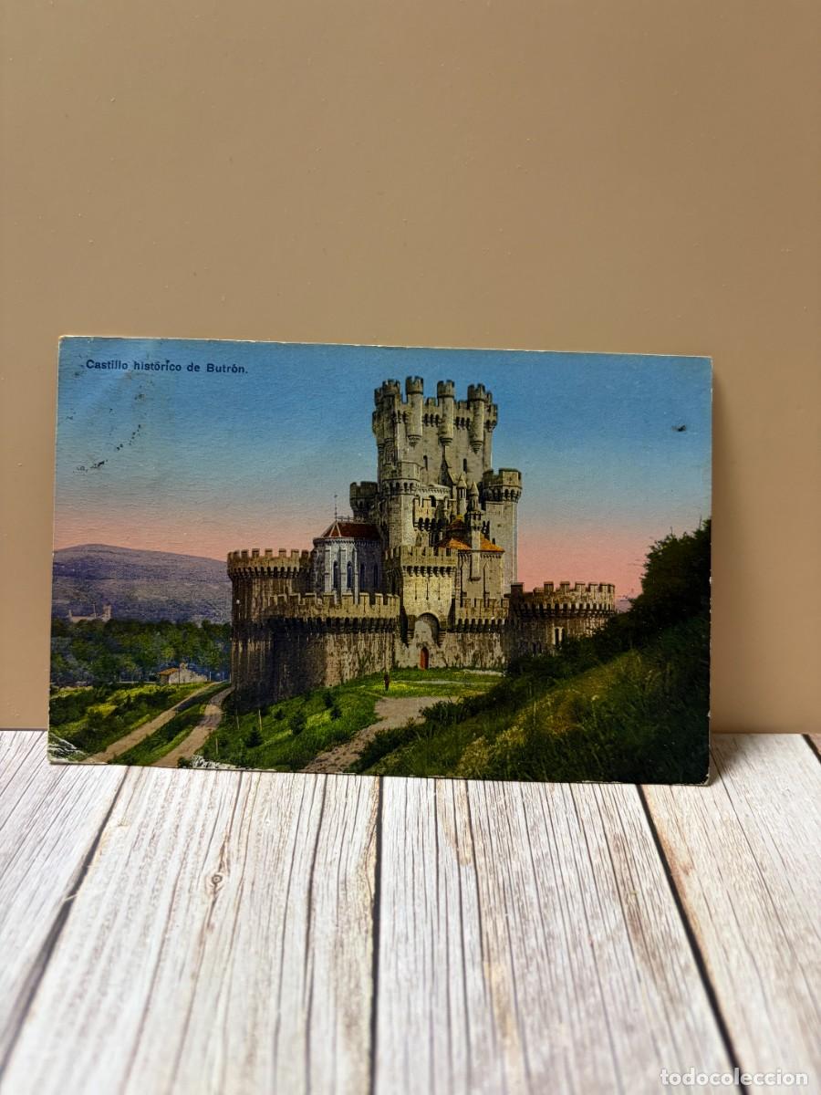 Postales: TARJETA POSTAL. BILBAO. CASTILLO HISTORICO DE BUTRON. CLICHE LUX.