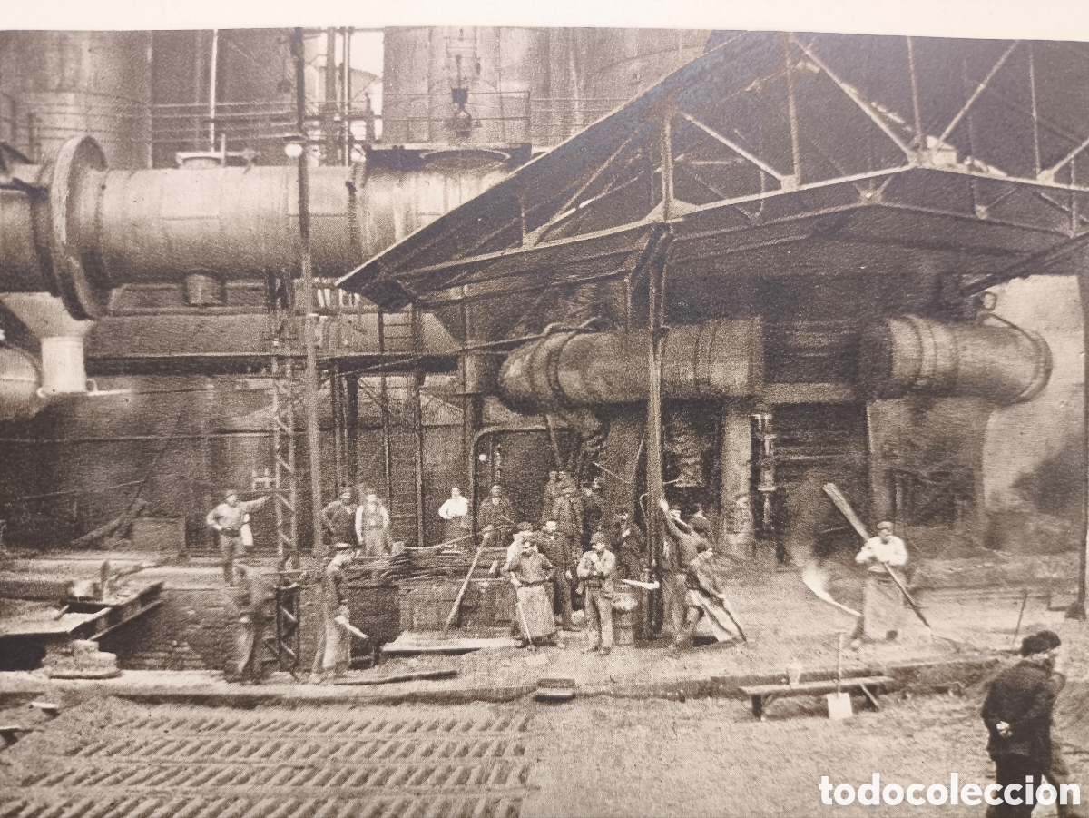 Postales: BILBAO ALTOS HORNOS POSTAL ANIMADA FOTOGRAF&Iacute;A PRINCESA PILAR VIZCAYA C. 1915