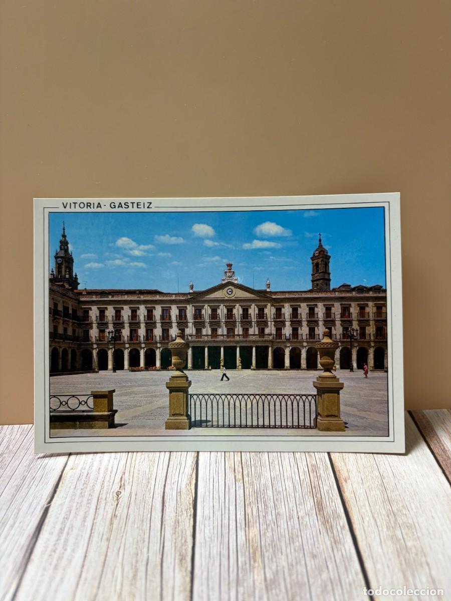 Postales: TARJETA POSTAL. VITORIA-GASTEIZ. 55.- PLAZA NUEVA. EDICIONES ARRIBAS