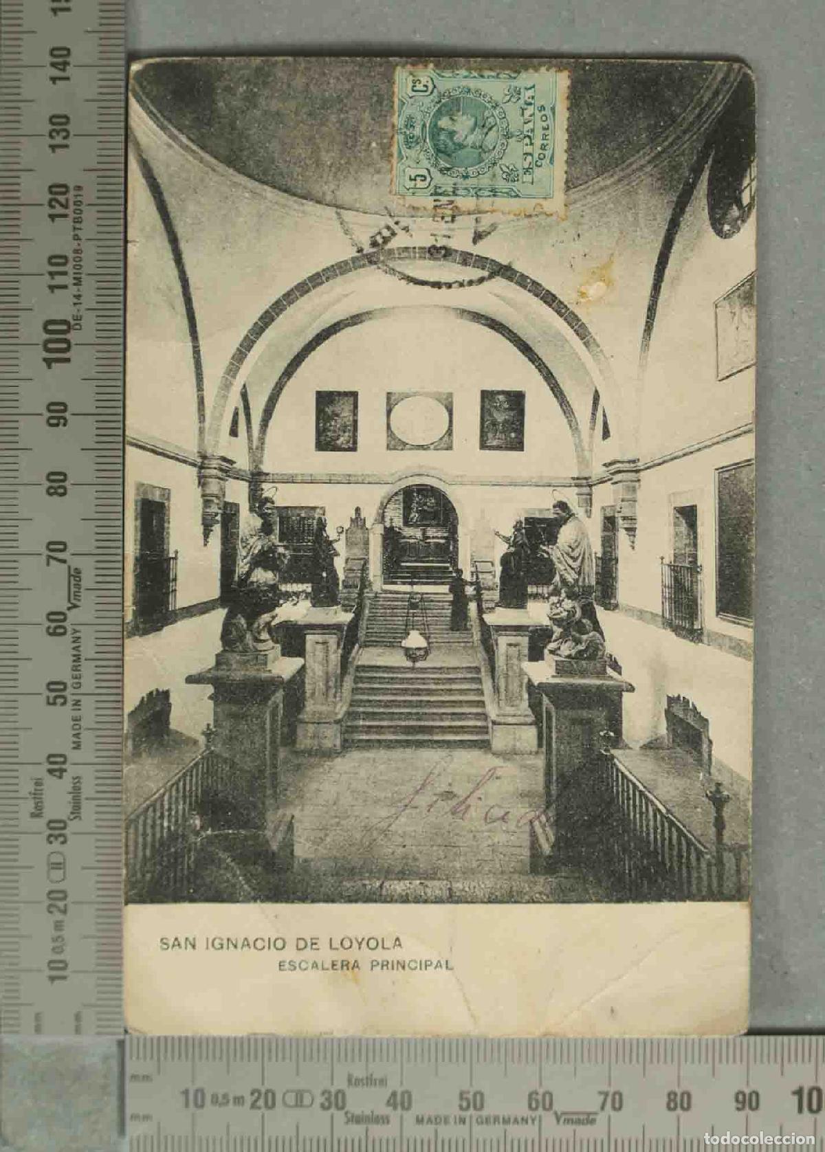 Postales: POSTAL. San Ignacio de Loyola - Escalera Principal - Hauser y Menet