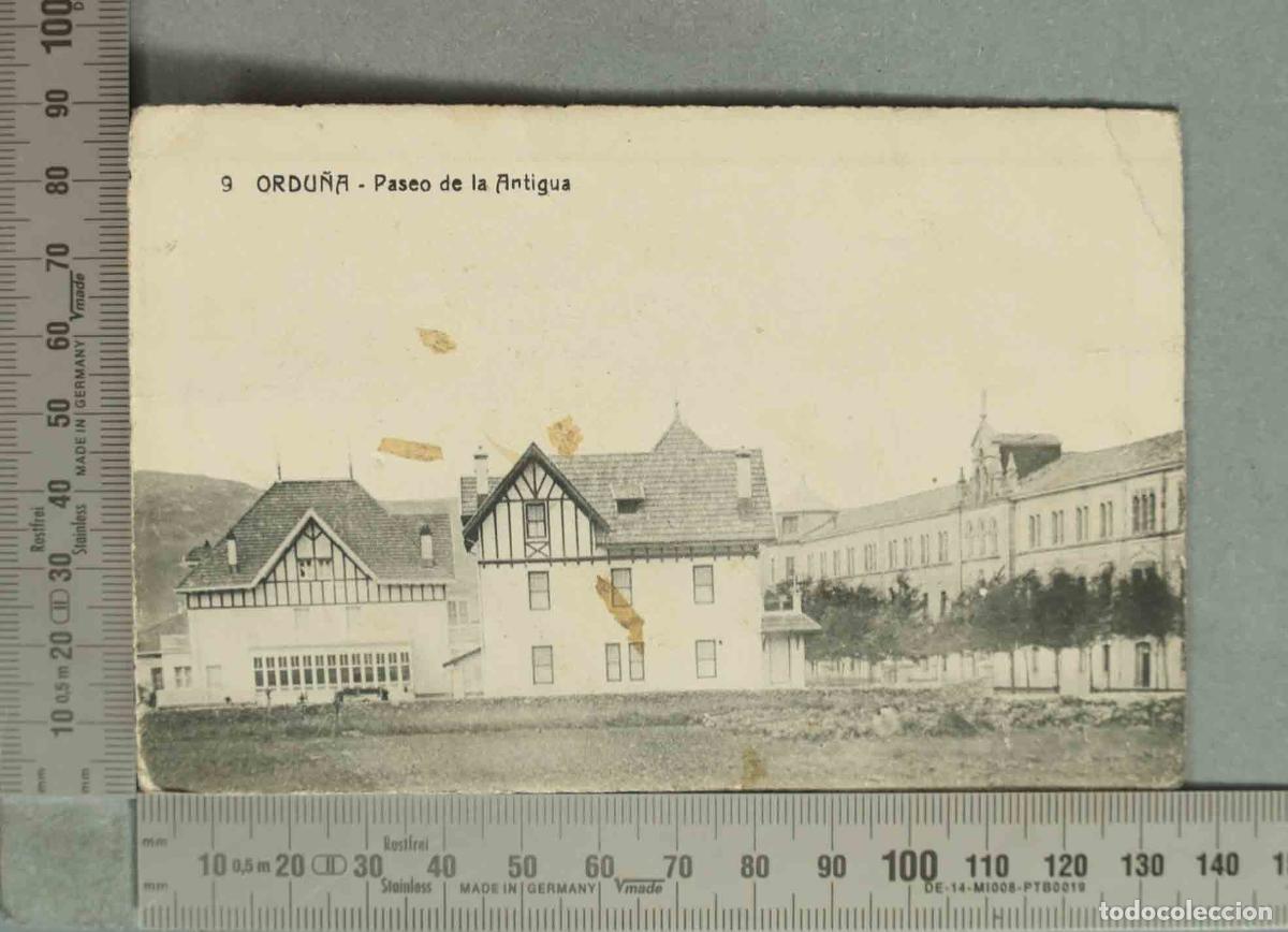 Postales: POSTAL. Ordu&ntilde;a - Paseo de la Antigua