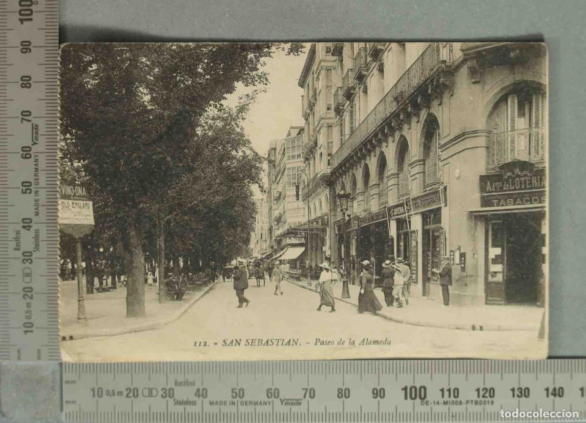 Postales: POSTAL. San Sebasti&aacute;n - Paseo de la Alameda