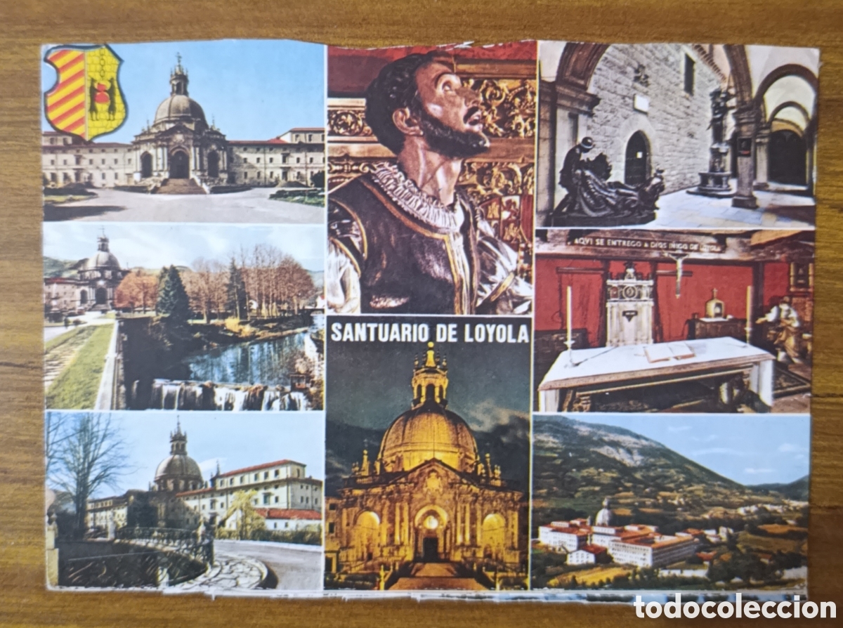 Postales: Postal Santuario de Loyola (Guip&uacute;zcoa) - Multivista - N&ordm; 21 - Editorial Manipel / J. Echezarreta - A