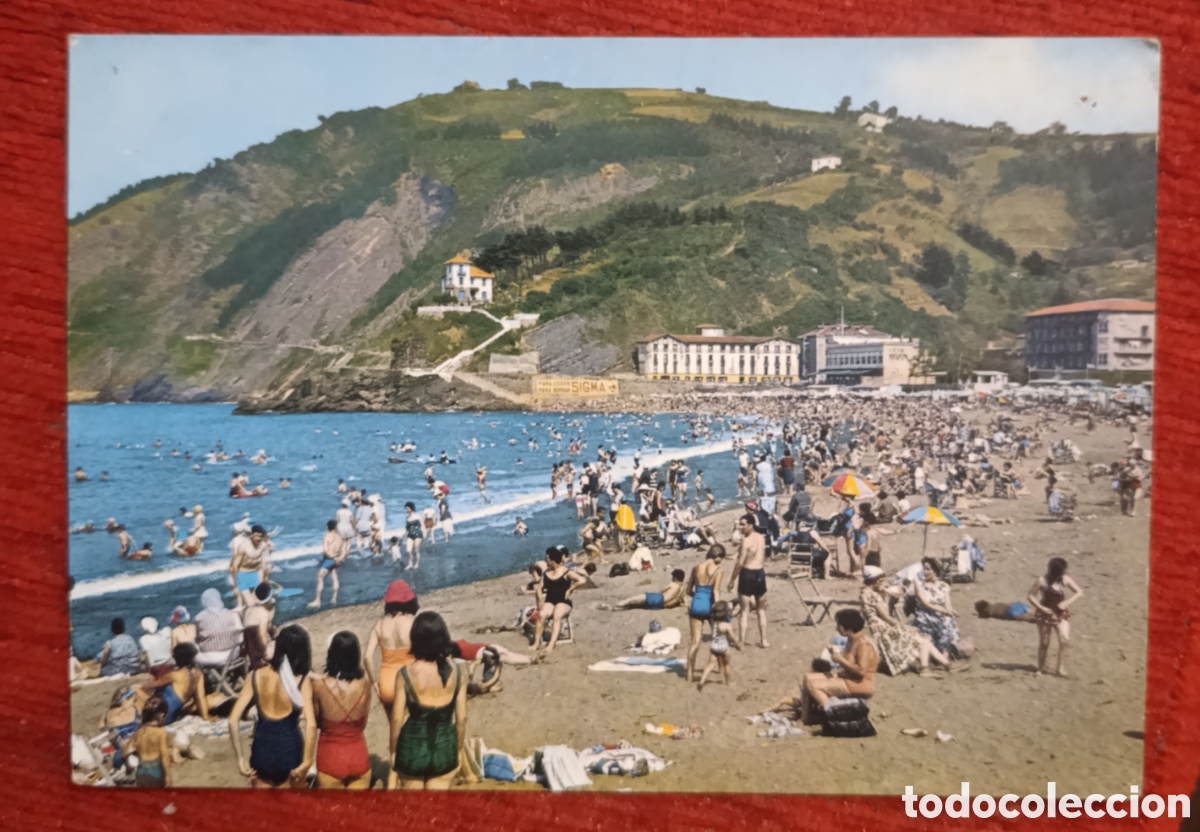 Postales: Postal Antigua - Deva (Guip&uacute;zcoa) - La Playa - Garcia Garrabella - Sin Circular